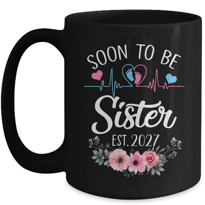 Soon To Be Sister 2027 First Time Pregnancy Announcement Mug | teecentury