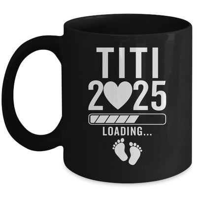Soon To Be Titi 2025 Pregnancy Announcement Loading Mug | teecentury