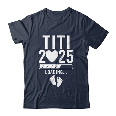 Soon To Be Titi 2025 Pregnancy Announcement Loading Shirt & Tank Top | teecentury