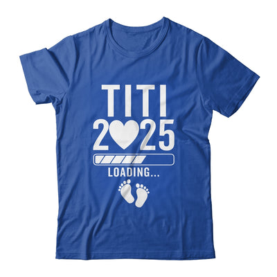 Soon To Be Titi 2025 Pregnancy Announcement Loading Shirt & Tank Top | teecentury