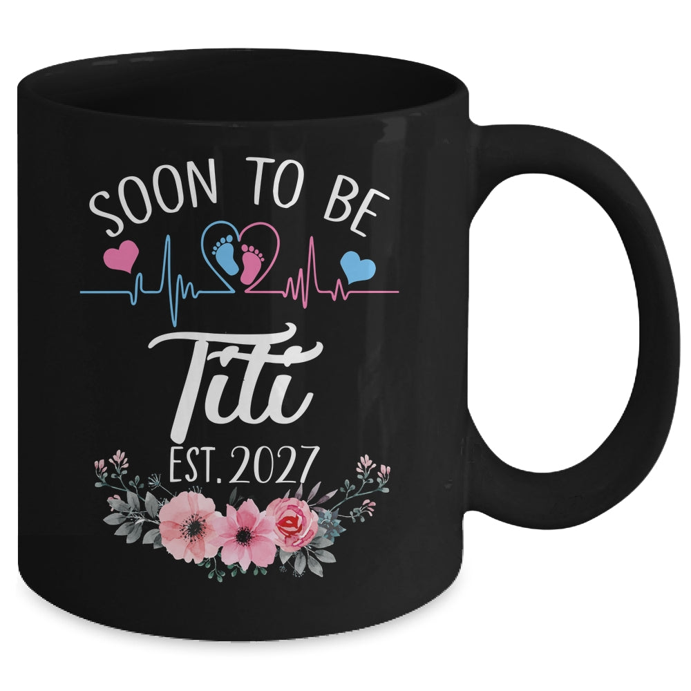 Soon To Be Titi 2027 First Time Pregnancy Announcement Mug | teecentury