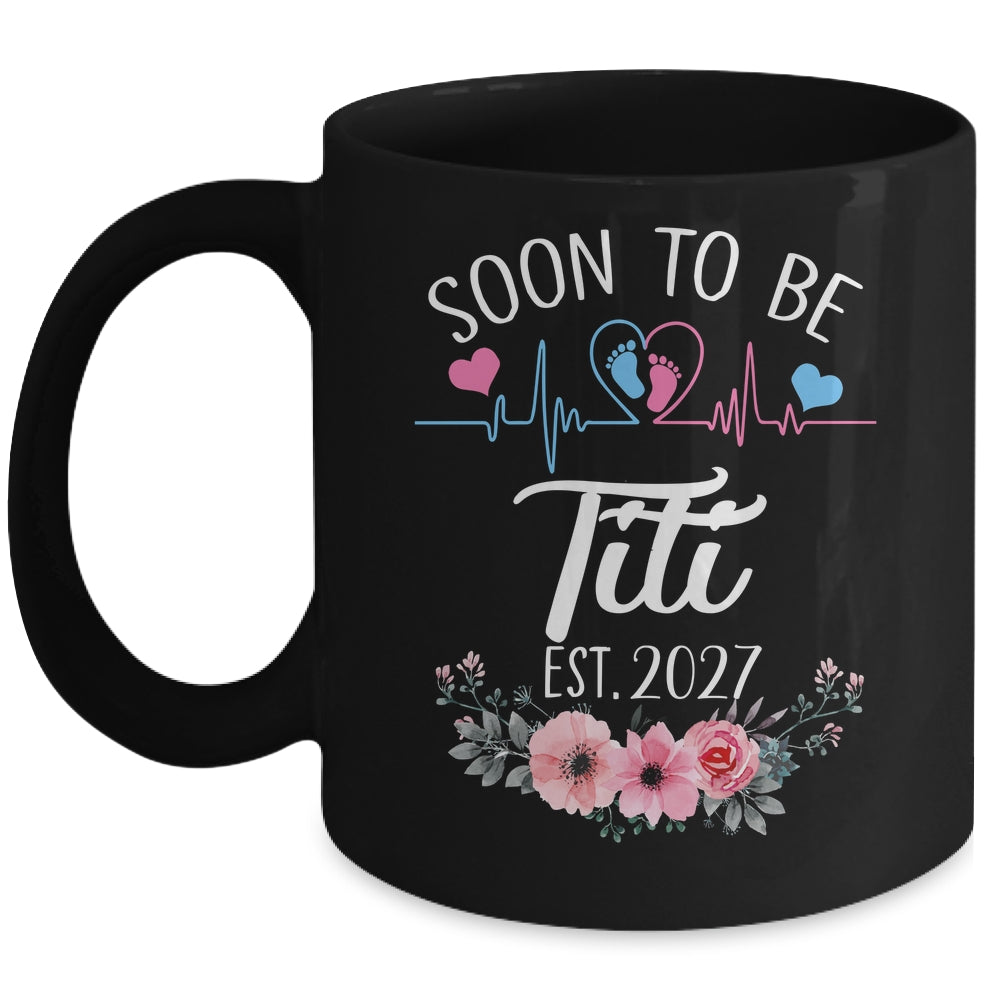 Soon To Be Titi 2027 First Time Pregnancy Announcement Mug | teecentury