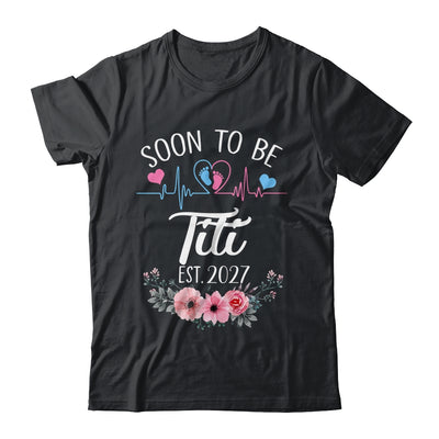 Soon To Be Titi 2027 First Time Pregnancy Announcement Shirt & Tank Top | teecentury