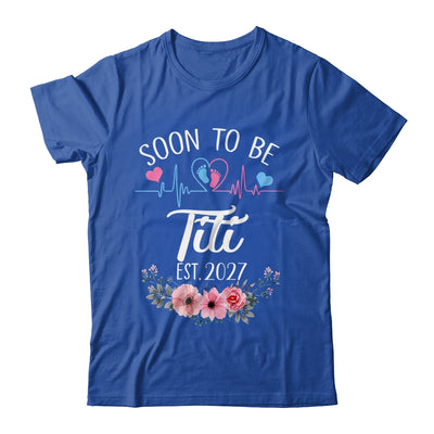 Soon To Be Titi 2027 First Time Pregnancy Announcement Shirt & Tank Top | teecentury