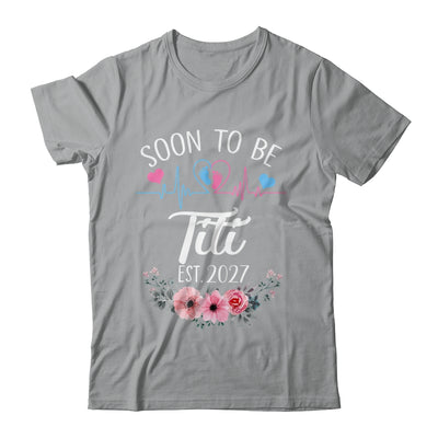 Soon To Be Titi 2027 First Time Pregnancy Announcement Shirt & Tank Top | teecentury