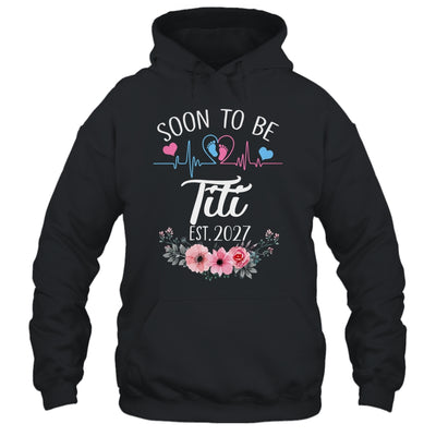 Soon To Be Titi 2027 First Time Pregnancy Announcement Shirt & Tank Top | teecentury