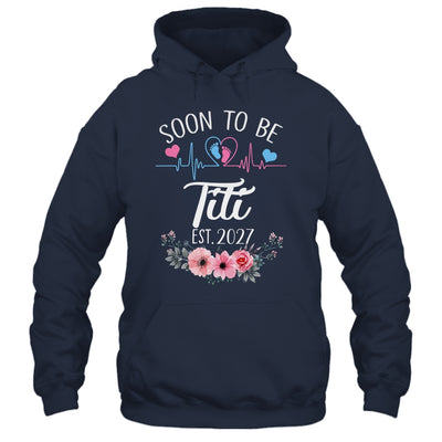 Soon To Be Titi 2027 First Time Pregnancy Announcement Shirt & Tank Top | teecentury