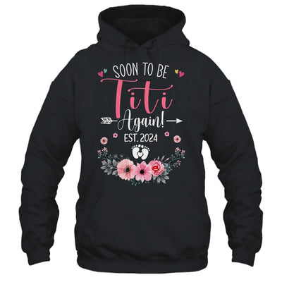 Soon To Be Titi Again Est 2024 Mothers Day Shirt & Tank Top | teecentury