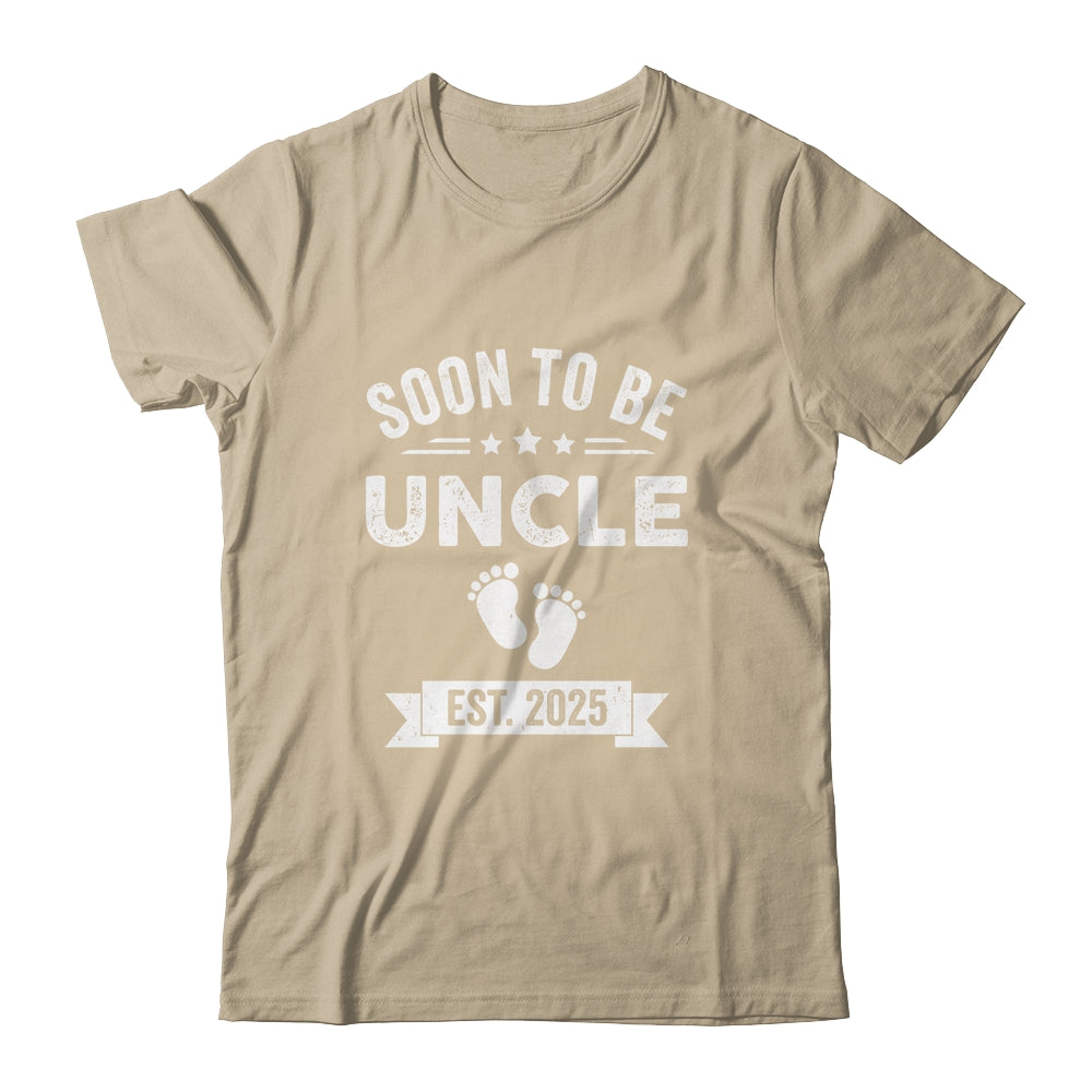 Soon To Be Uncle 2025 Fathers Day First Time Uncle Shirt & Hoodie | teecentury