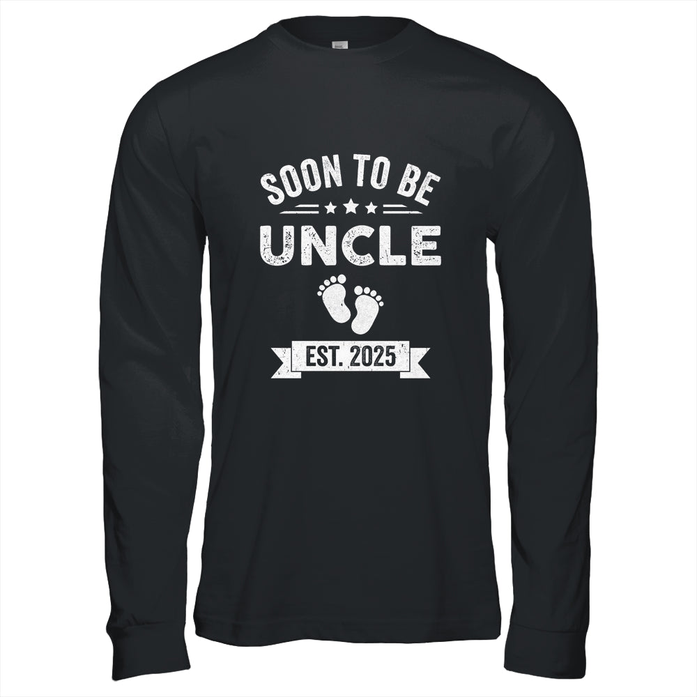 Soon To Be Uncle 2025 Fathers Day First Time Uncle Shirt & Hoodie | teecentury