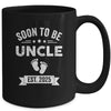 Soon To Be Uncle 2025 Fathers Day First Time Uncle Mug | teecentury