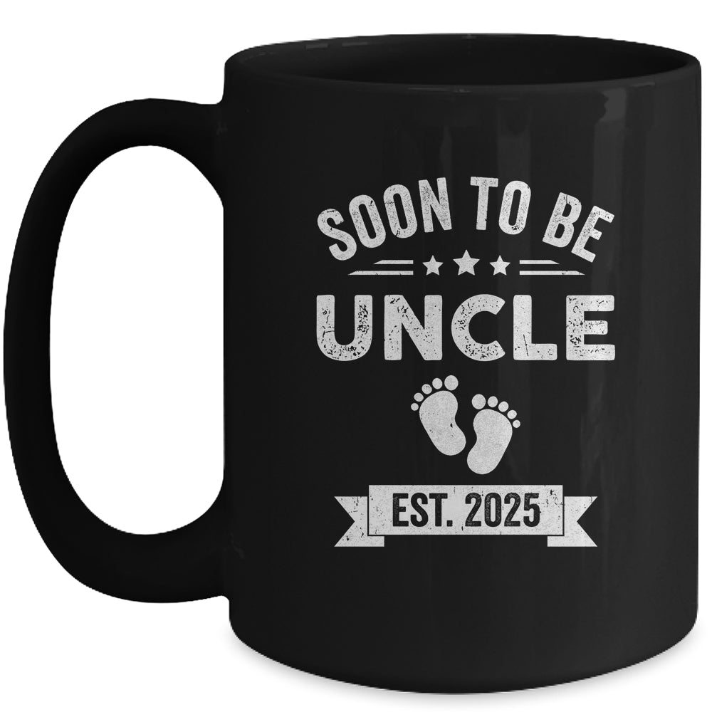 Soon To Be Uncle 2025 Fathers Day First Time Uncle Mug | teecentury