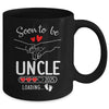 Soon To Be Uncle 2025 Loading Pregnancy Announcement Uncle Mug | teecentury