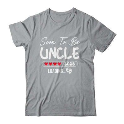 Soon To Be Uncle 2025 Loading Promoted To Uncle Est 2025 Shirt & Hoodie | teecentury