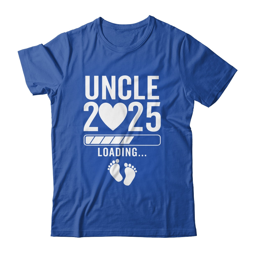 Soon To Be Uncle 2025 Pregnancy Announcement Loading Shirt & Hoodie | teecentury