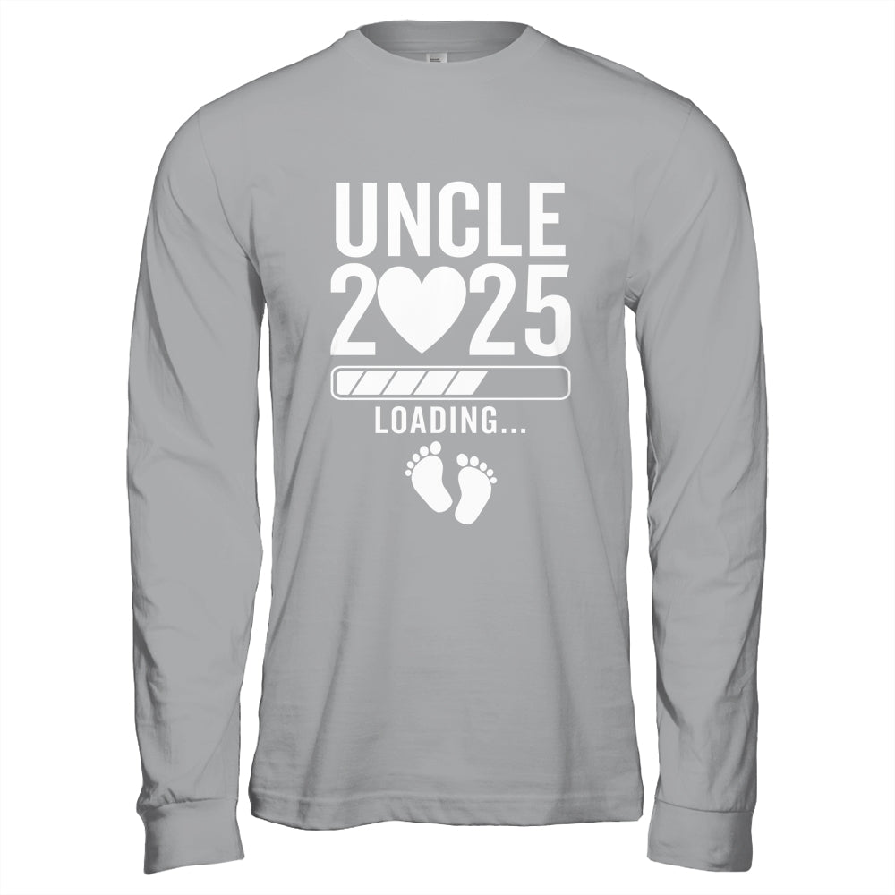 Soon To Be Uncle 2025 Pregnancy Announcement Loading Shirt & Hoodie | teecentury