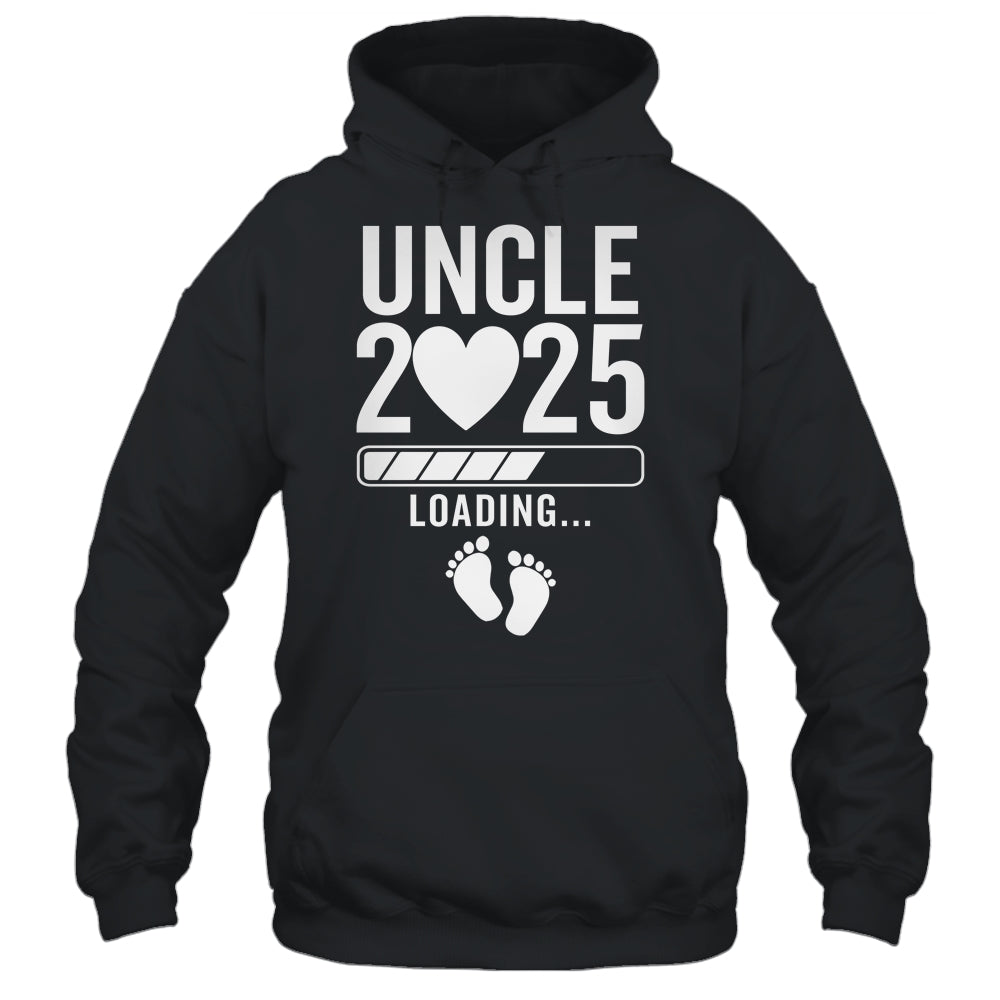 Soon To Be Uncle 2025 Pregnancy Announcement Loading Shirt & Hoodie | teecentury