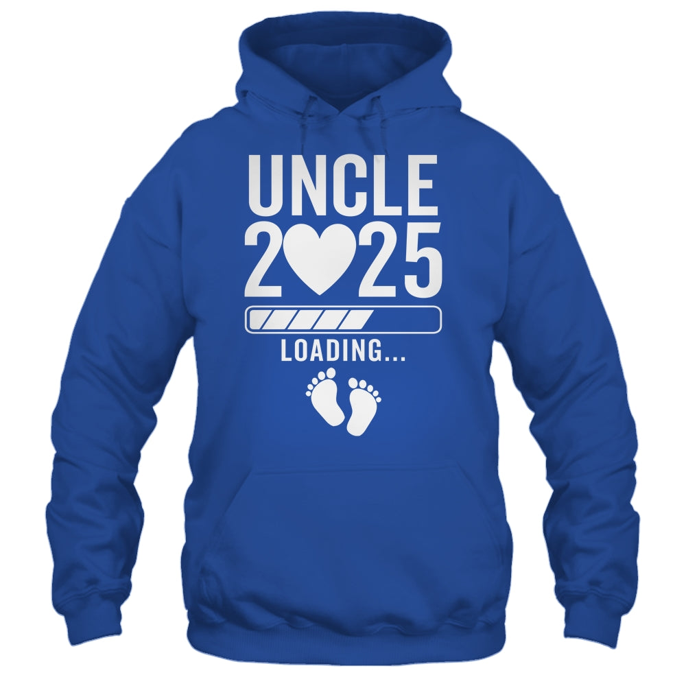 Soon To Be Uncle 2025 Pregnancy Announcement Loading Shirt & Hoodie | teecentury