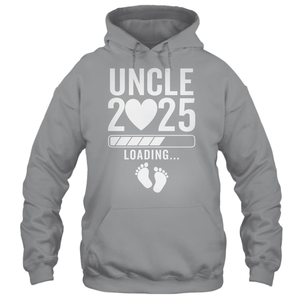 Soon To Be Uncle 2025 Pregnancy Announcement Loading Shirt & Hoodie | teecentury