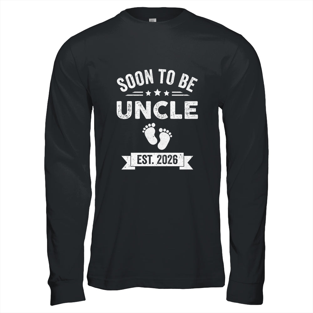 Soon To Be Uncle 2026 Fathers Day First Time Uncle Shirt & Hoodie | teecentury