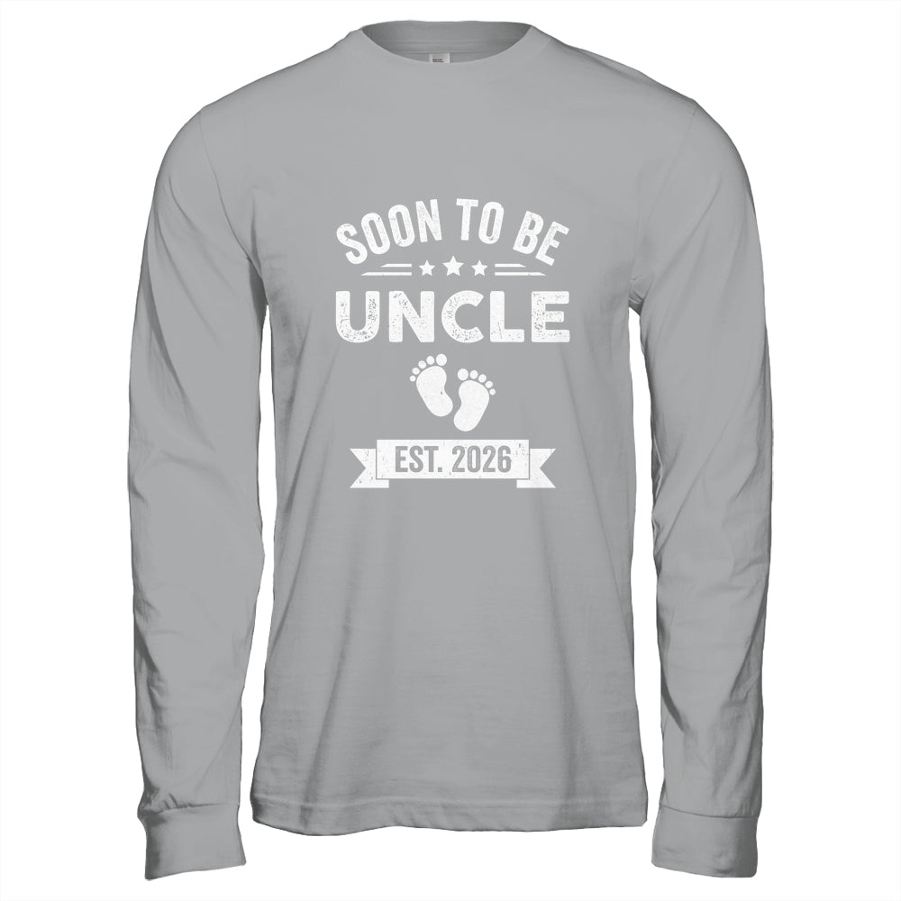 Soon To Be Uncle 2026 Fathers Day First Time Uncle Shirt & Hoodie | teecentury