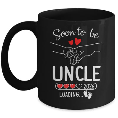 Soon To Be Uncle 2026 Loading Pregnancy Announcement Uncle Mug | teecentury