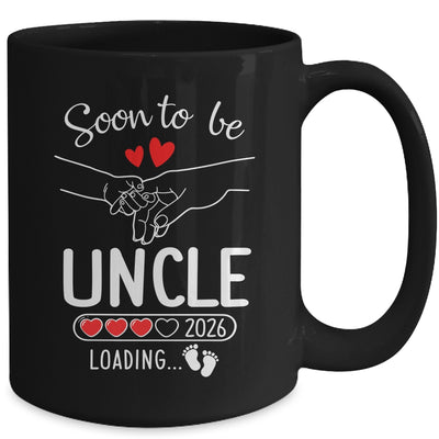 Soon To Be Uncle 2026 Loading Pregnancy Announcement Uncle Mug | teecentury