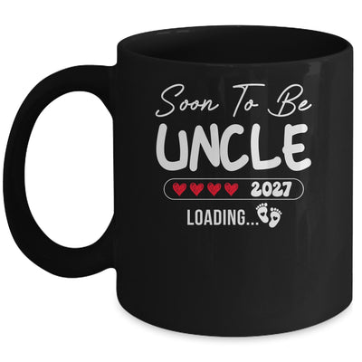 Soon To Be Uncle 2027 Loading Promoted To Uncle Est 2027 Mug | teecentury