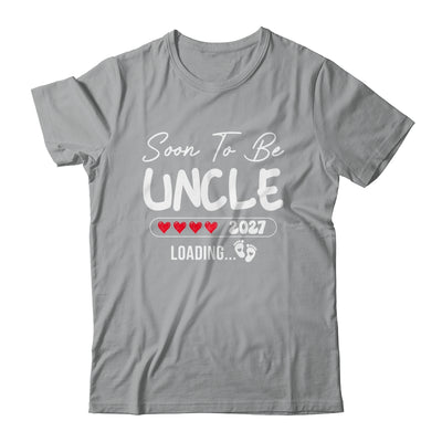 Soon To Be Uncle 2027 Loading Promoted To Uncle Est 2027 Shirt & Tank Top | teecentury