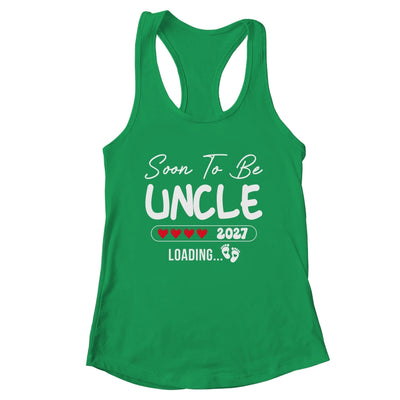 Soon To Be Uncle 2027 Loading Promoted To Uncle Est 2027 Shirt & Tank Top | teecentury
