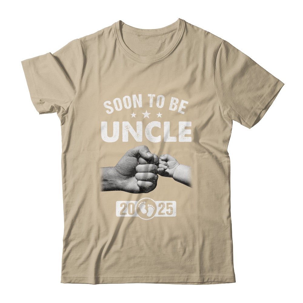 Soon To Be Uncle Est 2025 Fathers Day First Time New Uncle Shirt & Hoodie | teecentury