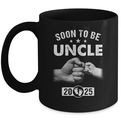 Soon To Be Uncle Est 2025 Fathers Day First Time New Uncle Mug | teecentury