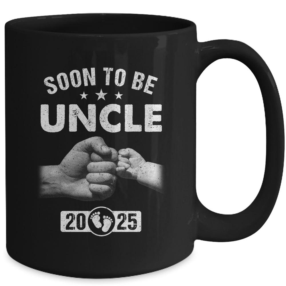 Soon To Be Uncle Est 2025 Fathers Day First Time New Uncle Mug | teecentury