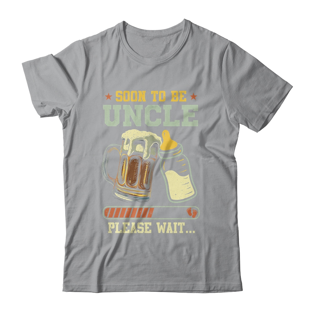 Soon To Be Uncle Est 2025 Pregnancy Announcement Loading Shirt & Hoodie | teecentury
