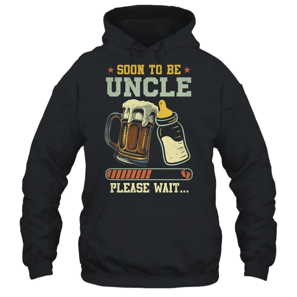 Soon To Be Uncle Est 2025 Pregnancy Announcement Loading Shirt & Hoodie | teecentury