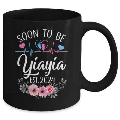 Soon To Be Yiayia 2024 First Time Pregnancy Announcement Mug | teecentury