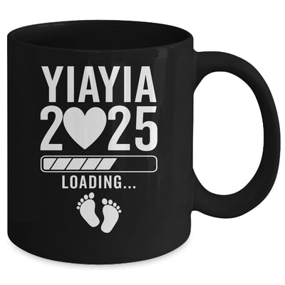 Soon To Be Yiayia 2025 Pregnancy Announcement Loading Mug | teecentury