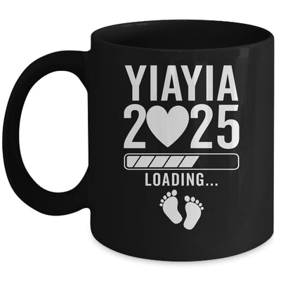 Soon To Be Yiayia 2025 Pregnancy Announcement Loading Mug | teecentury