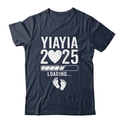 Soon To Be Yiayia 2025 Pregnancy Announcement Loading Shirt & Tank Top | teecentury