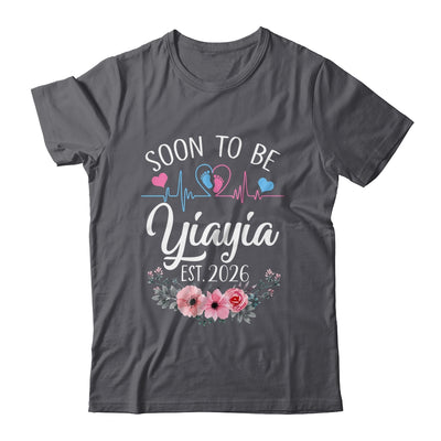 Soon To Be Yiayia 2026 First Time Pregnancy Announcement Shirt & Tank Top | teecentury