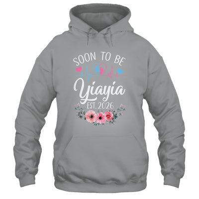 Soon To Be Yiayia 2026 First Time Pregnancy Announcement Shirt & Tank Top | teecentury