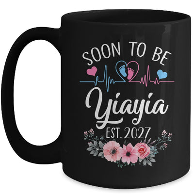 Soon To Be Yiayia 2027 First Time Pregnancy Announcement Mug | teecentury