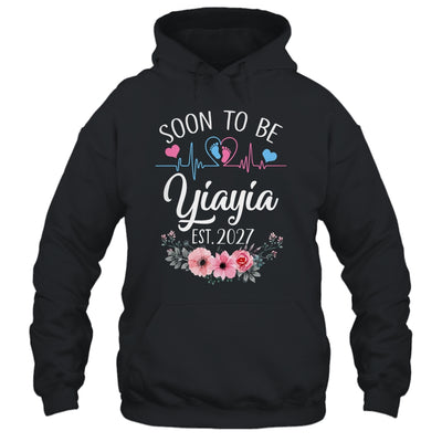 Soon To Be Yiayia 2027 First Time Pregnancy Announcement Shirt & Tank Top | teecentury