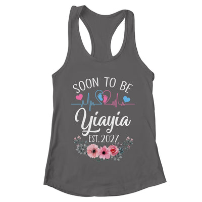 Soon To Be Yiayia 2027 First Time Pregnancy Announcement Shirt & Tank Top | teecentury