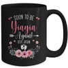 Soon To Be Yiayia Again Est 2024 Mothers Day Mug | teecentury