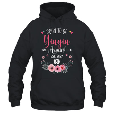 Soon To Be Yiayia Again Est 2027 Mothers Day Shirt & Tank Top | teecentury