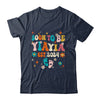 Soon To Be Yiayia Est 2024 Pregnancy Announcement Groovy Shirt & Tank Top | teecentury