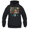 Soon To Be Yiayia Est 2025 Pregnancy Announcement Groovy Shirt & Tank Top | teecentury