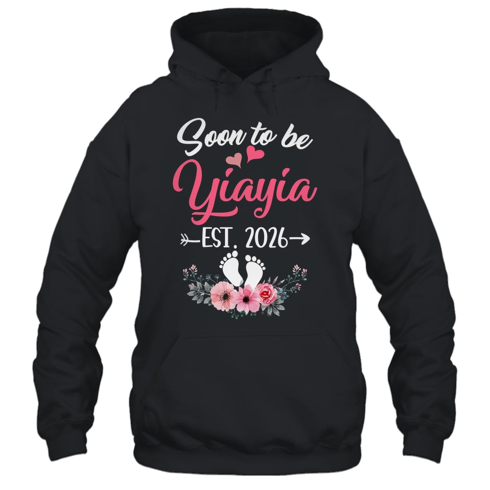 Soon To Be Yiayia Est 2026 Mothers Day First Time Yiayia Shirt & Tank Top | teecentury