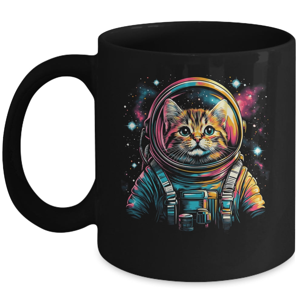 Space Astronaut Cat Galaxy Astronaut Cat Space Spaceman Mug | teecentury